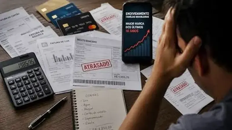 Endividamento das famílias no Acre atinge 82,7% em julho e chega ao maior nível em 12 meses