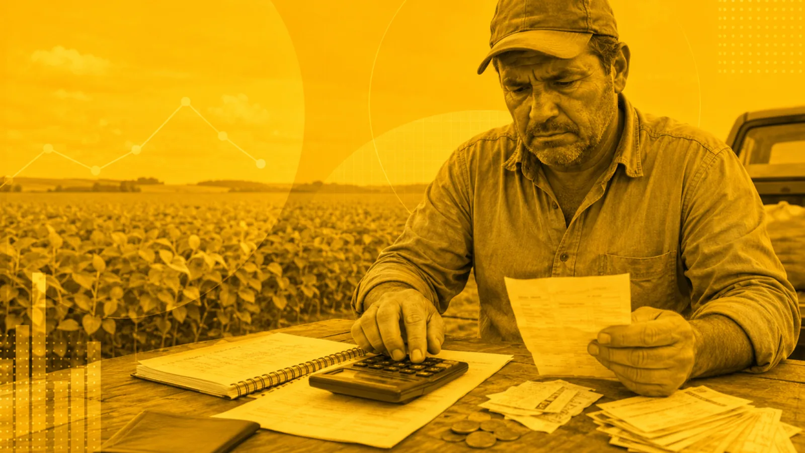 Falhas de gestão ampliam pressão sobre crédito para o produtor rural