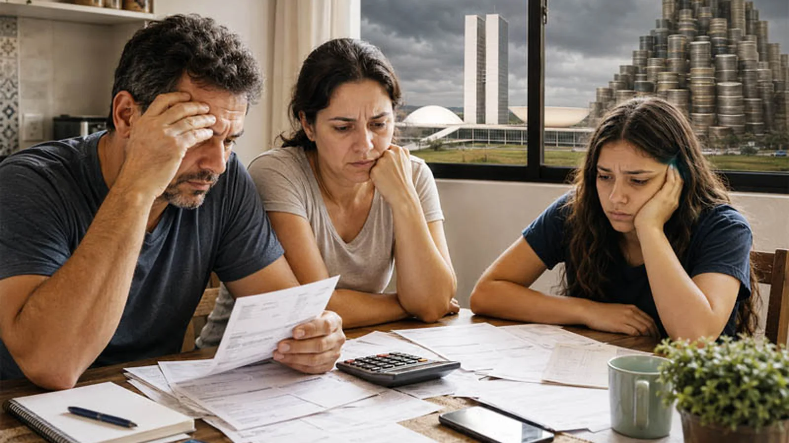 Endividamento recorde das famílias se soma a dívida pública acima de 80% do PIB