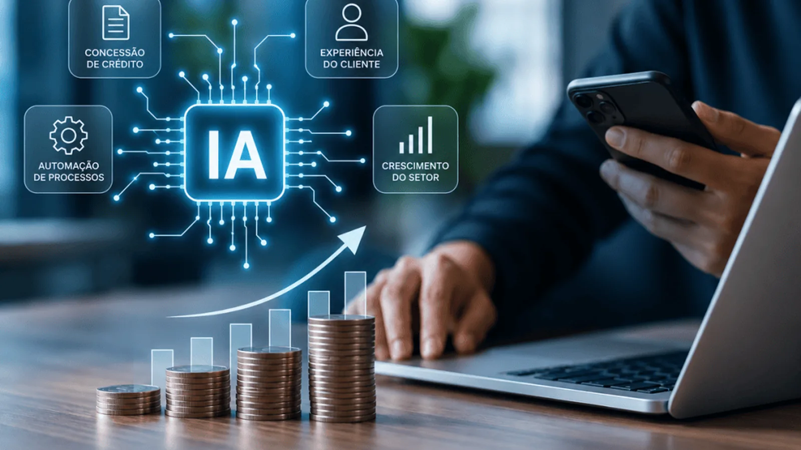 IA vira prioridade para 96% das fintechs de crédito
