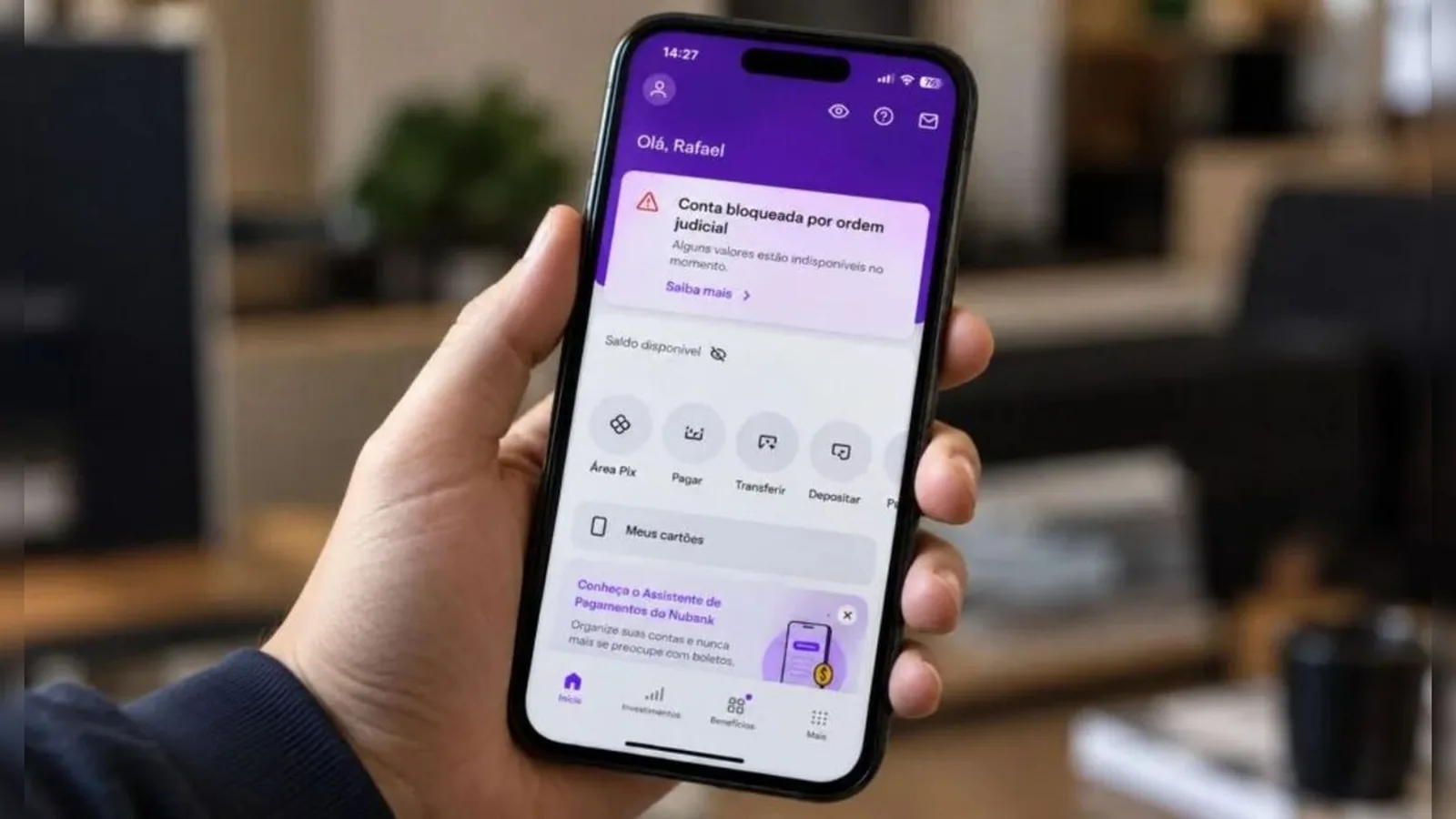 Nubank, Itaú, Caixa e BB podem bloquear contas de devedores