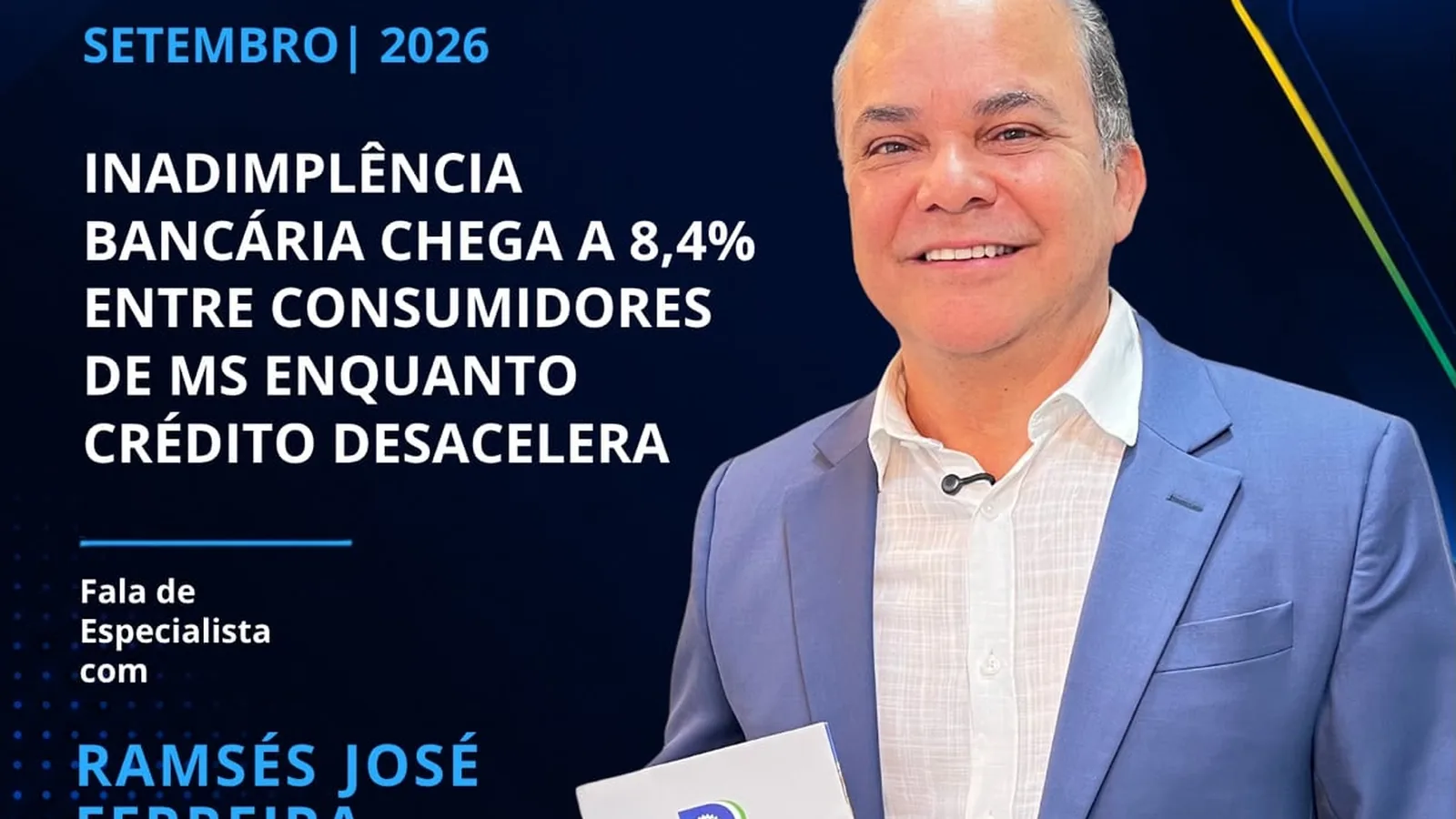 Inadimplência bancária chega a 8,4% entre consumidores de Mato Grosso do Sul
