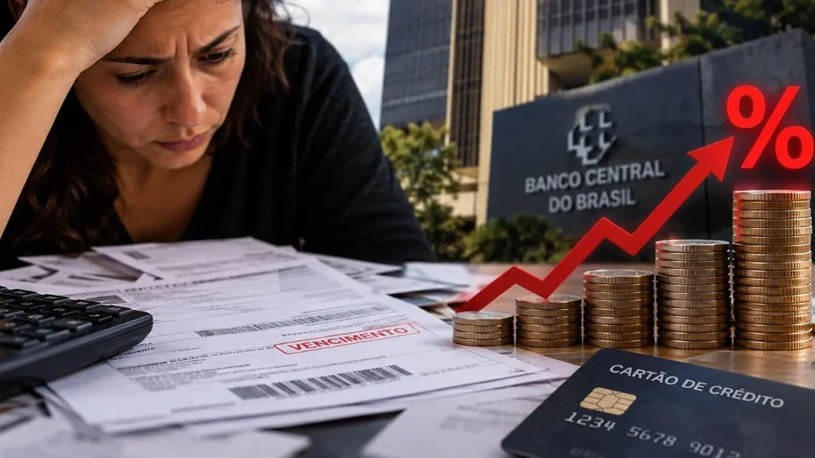 Bancos recuam no crédito de maior risco com avanço das dívidas problemáticas no Brasil