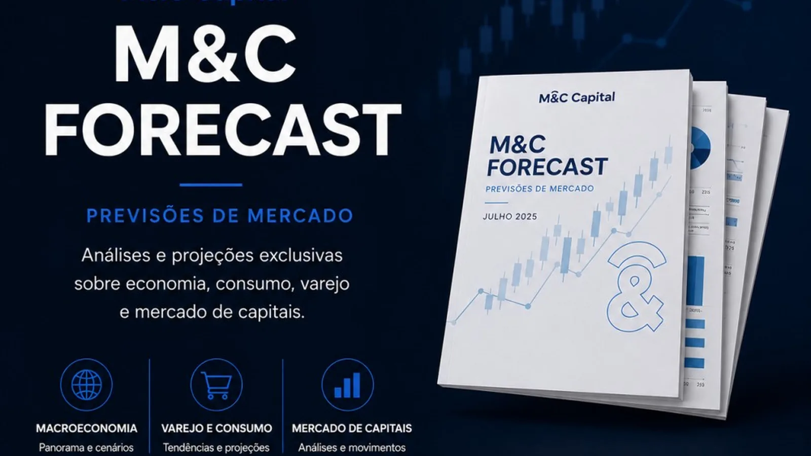Renda do trabalho substitui crédito e redesenha o varejo: 1º M&C Forecast mapeia o que esperar do 2º semestre
