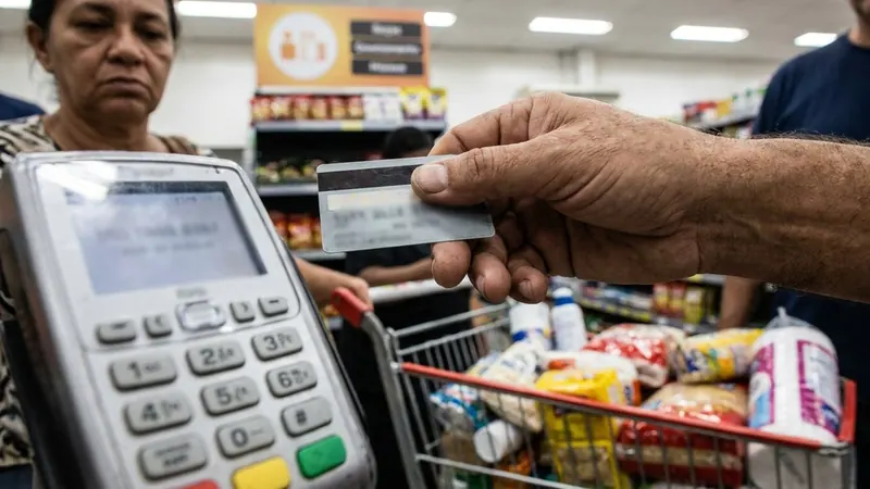 Tarifaço amplia pressão sobre a economia e brasileiros recorrem ao crédito para despesas básicas