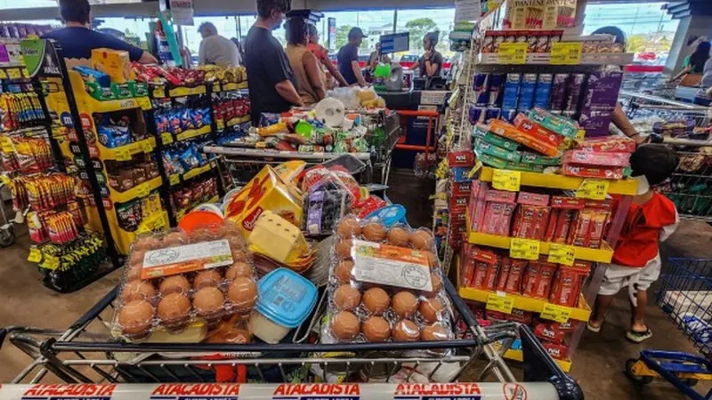 Supermercados registram alta de 2,7% no consumo acumulado até setembro