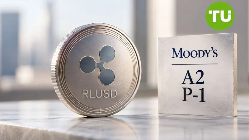 Moody's atribui ratings de crédito A2 e P-1 à stablecoin RLUSD da Ripple